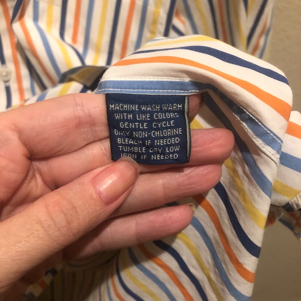 Faconnable shirt sleeve striped shirt - Picture 5 of 5
